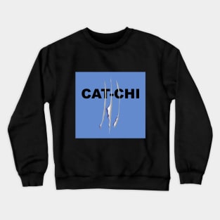 CAT CHI blue Crewneck Sweatshirt